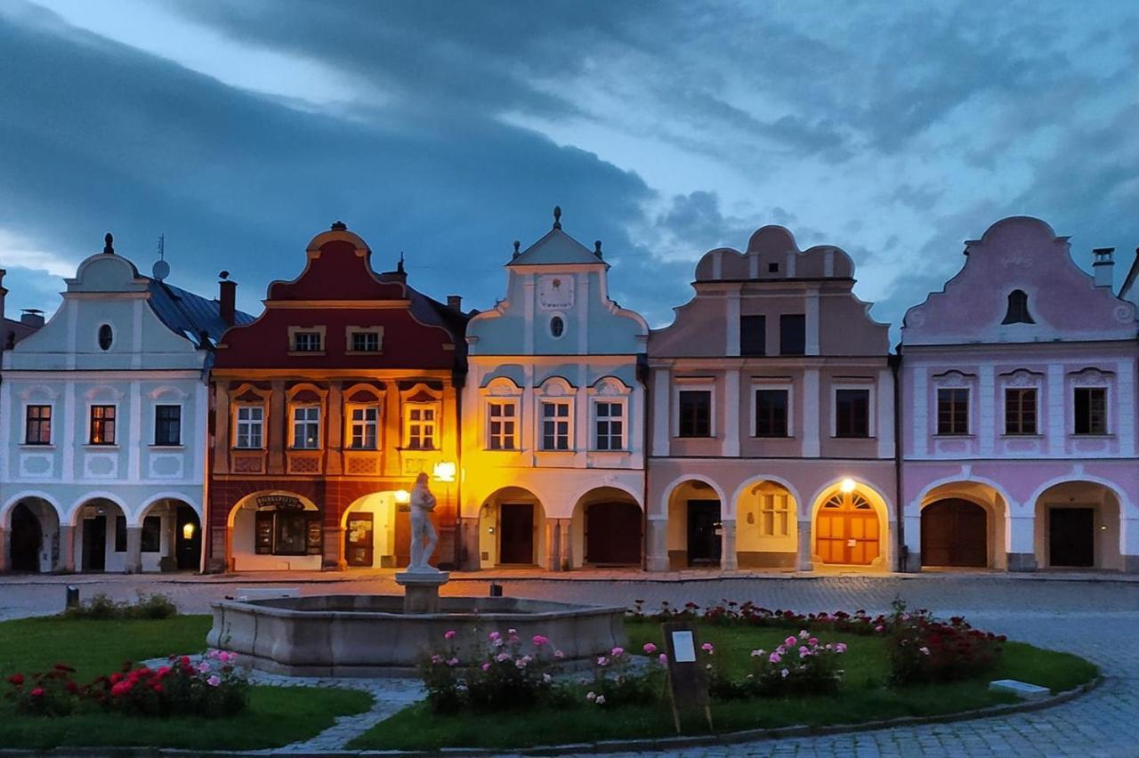 Ubytovani U Krivanku 1 Telč Dış mekan fotoğraf